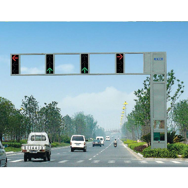 
：交通信号灯杆的安装方式